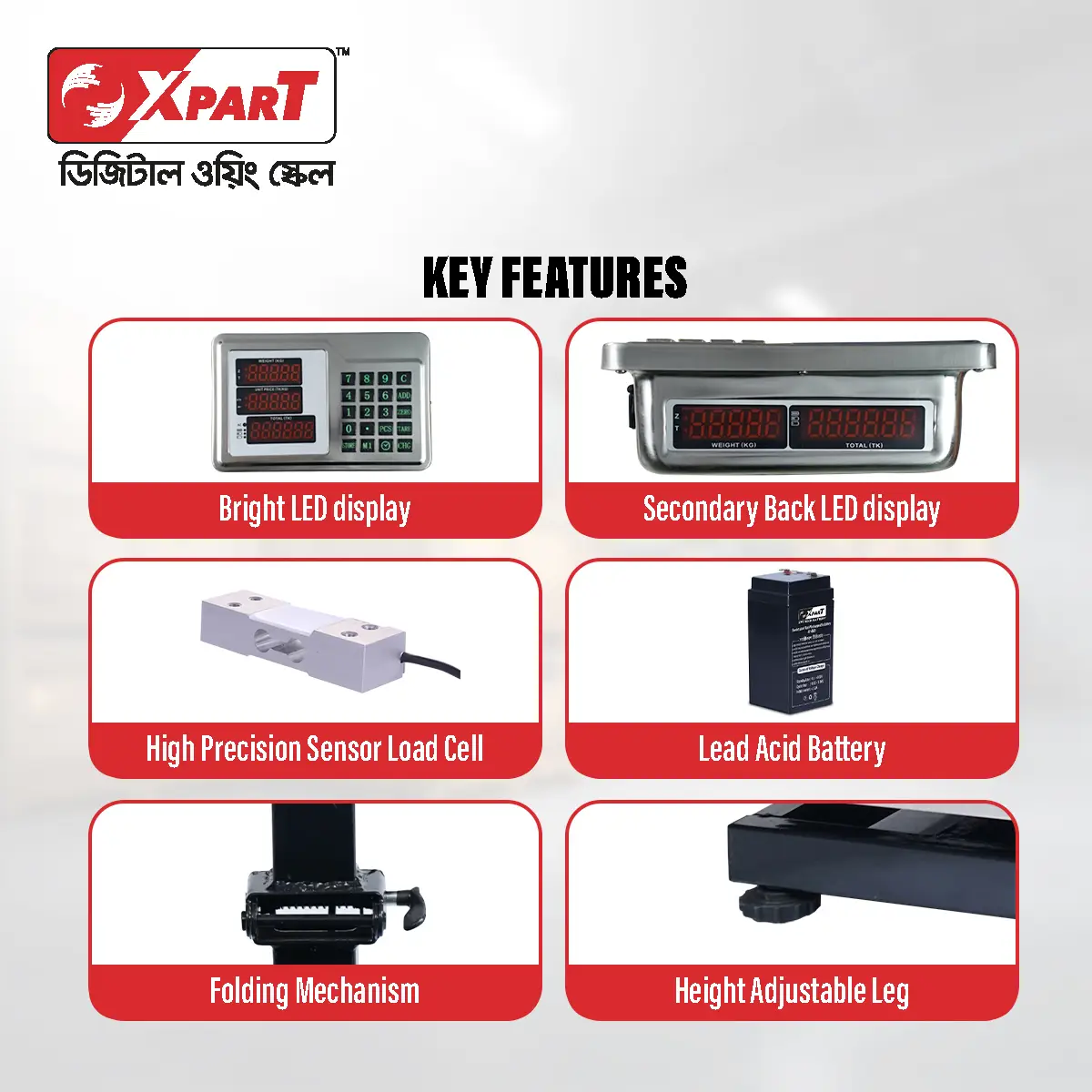 Picture of Xpart Weighing Scale 200kg
