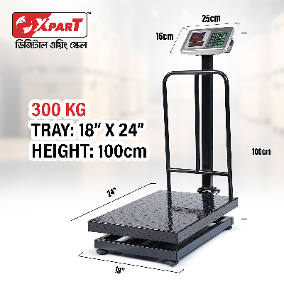 Picture of Xpart Weighing Scale 300kg (Ms Folding)