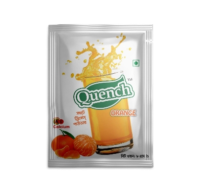 Picture of Quench Soft Drinks Powder (Orange) 8gm 36 pcs