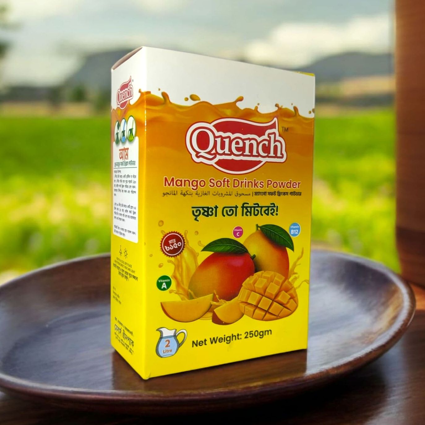 Picture of Mango Soft Drinks Powder 250gm 1 psc ( Quench cafe)