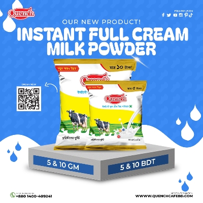 Picture of Quench Instant full cream milk powder 10gm 12 pcs