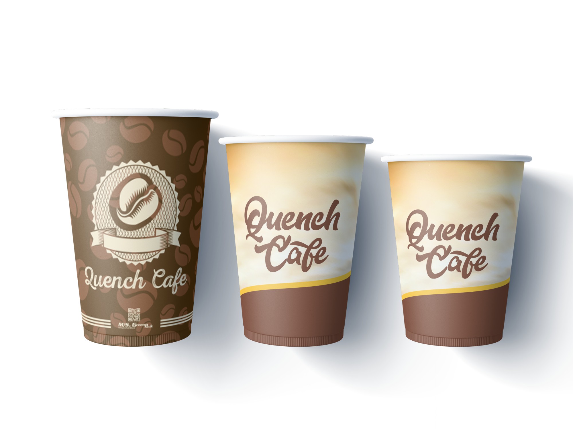 Picture of Quench cafe & Intake Paper Cup 150 ML (Auto) 100 pcs