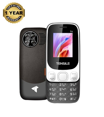 Picture of T4 Black Color Feature Mobile Phone by TENSILE