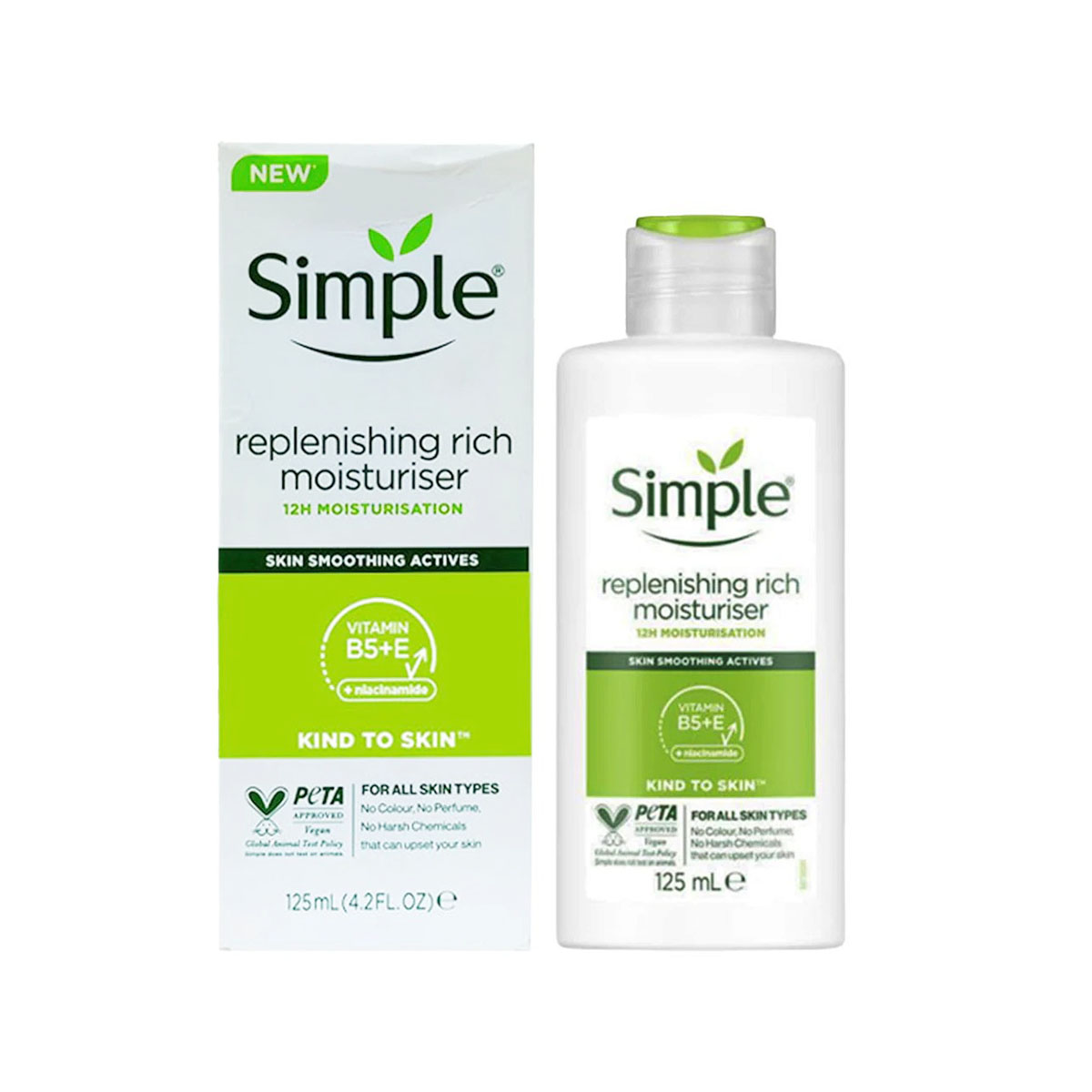Picture of Simple Kind to Skin Replenishing Rich Moisturizer (125ml)