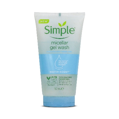 Picture of  Simple Water Boost Micellar Facial Gel Wash - 150ml
