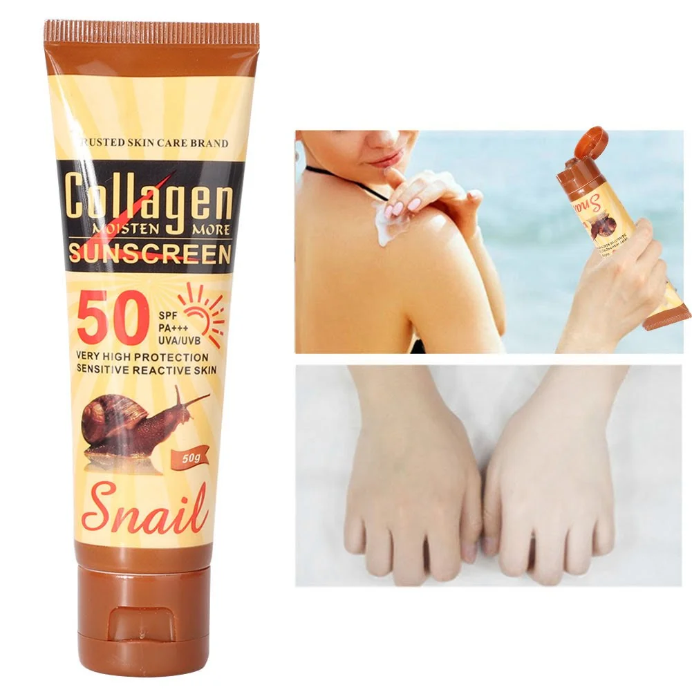 Picture of Disaar Snail Collagen Sunscreen Cream SPF50