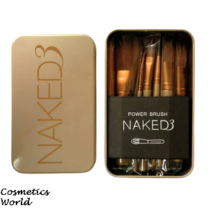 Picture of Naked3 Makeup Brush Set - 12 Pcs Brush 