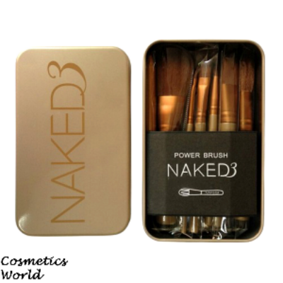 Picture of Naked3 Makeup Brush Set - 12 Pcs Brush 