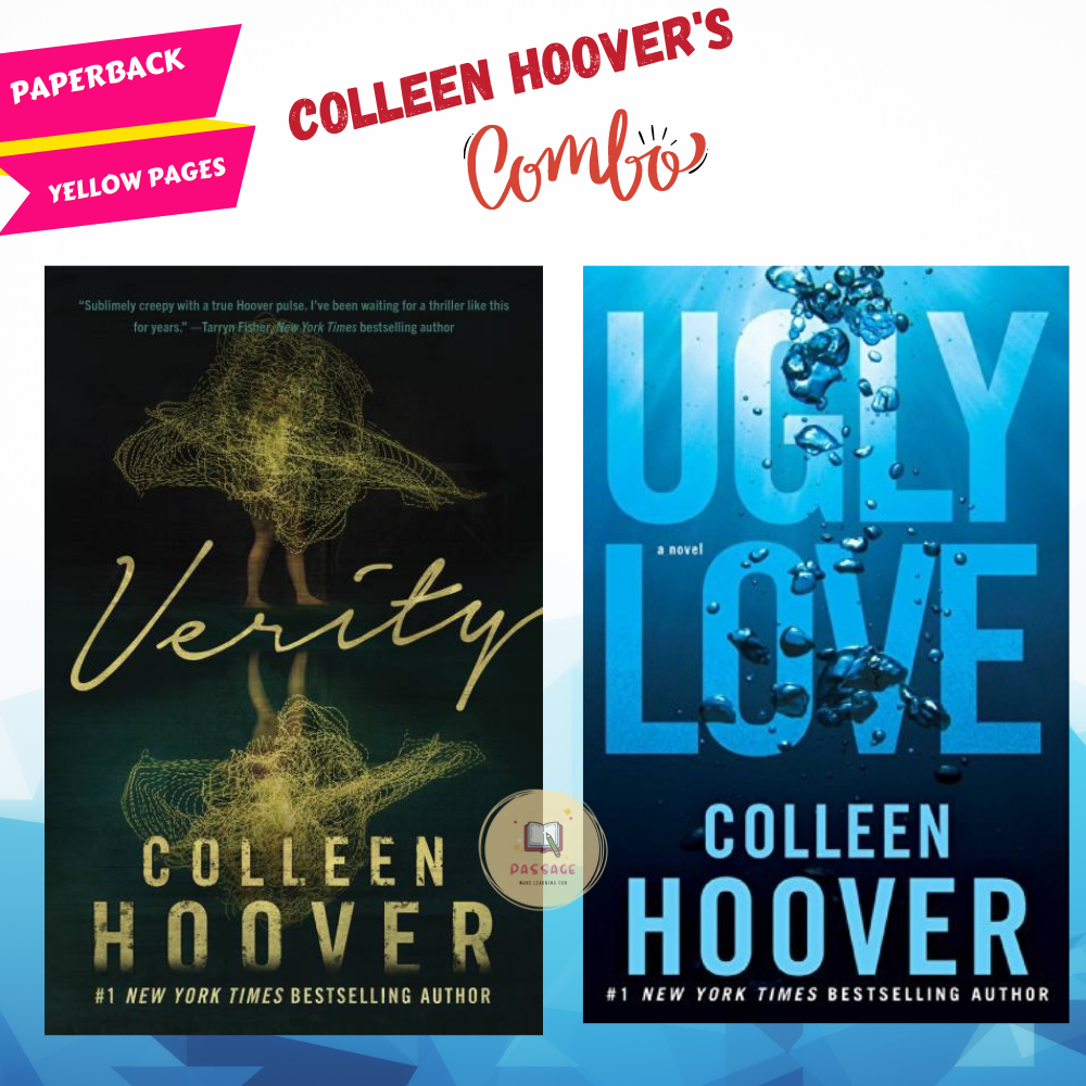 Picture of Colleen Hoover Book Bundle (Ugly Love & Verity) - Yellow - Paperback