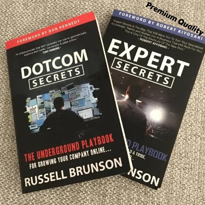 Picture of Expert Secrets, Dotcom Secrets by Russell Brunson (2 Books Combo)