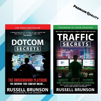 Picture of Dotcom Secrets, Traffic Secrets (2 Books Combo by Russell Brunson)