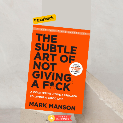 Picture of THE SUBTLE ART OF NOT GIVING A FCK by Mark Manson (Paperback)