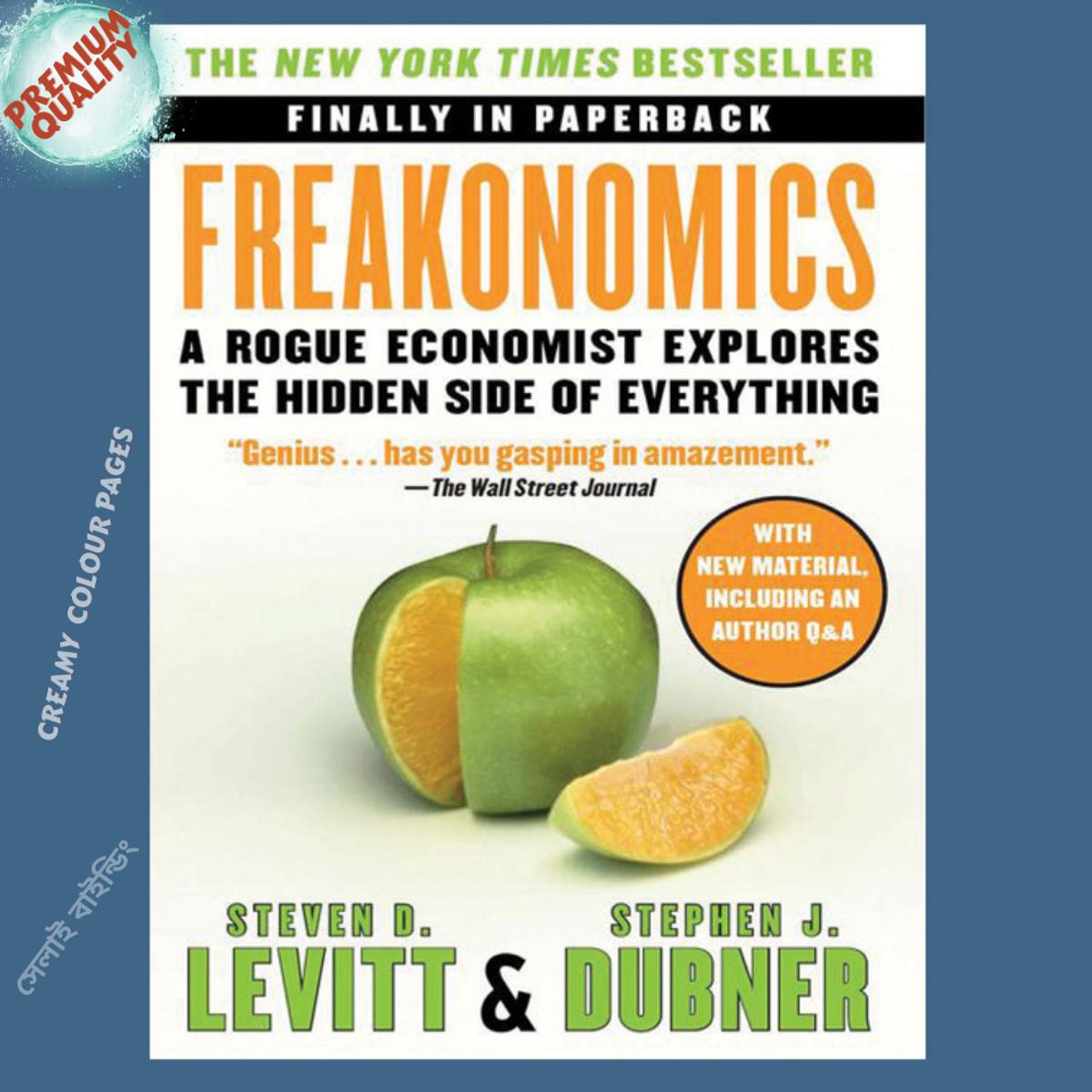 Picture of Freakonomics by Steven D. Levitt & Stephen J Dubner - Premium Quality