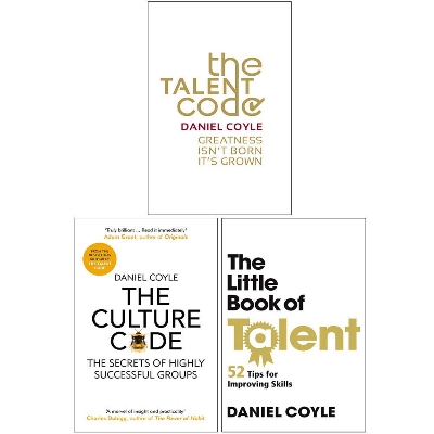 Picture of Daniel Coyle Collection 3 Books Set (The Talent Code, The Culture Code, The Little Book of Talent)