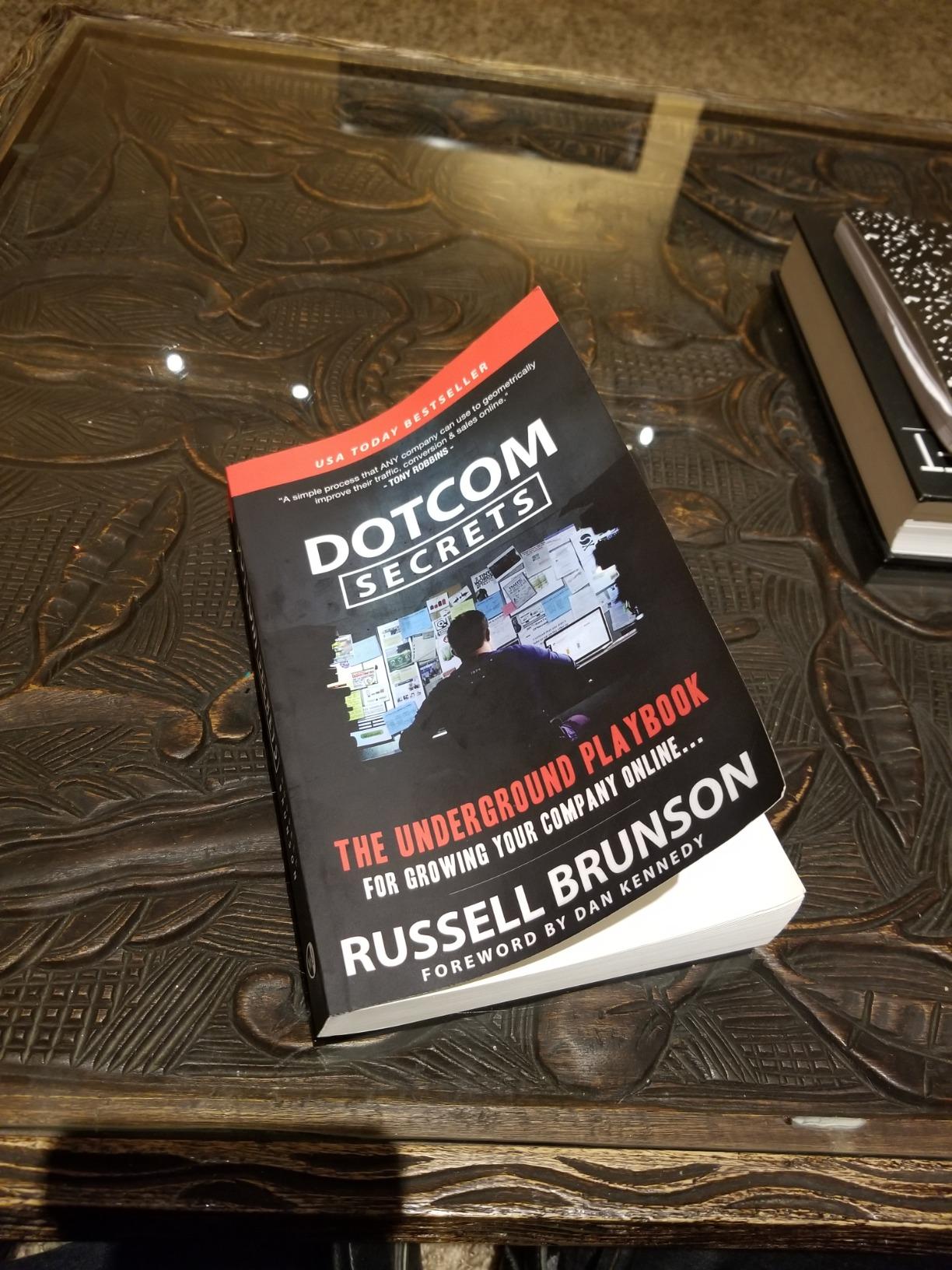 Picture of Dotcom Secrets: The Underground Playbook for Growing Your Company Online with Sales Funnels