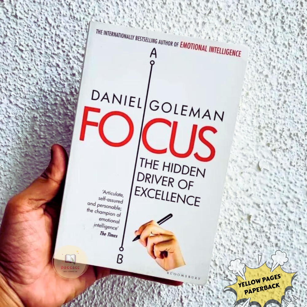 Picture of Focus by Daniel Goleman - Yellow - Paperback