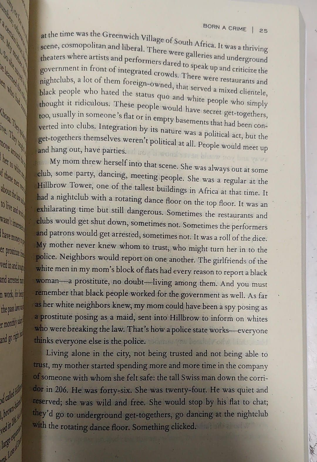 Picture of Born a Crime: Stories from a South African Childhood by Trevor Noah (Yellowish - Paperback)