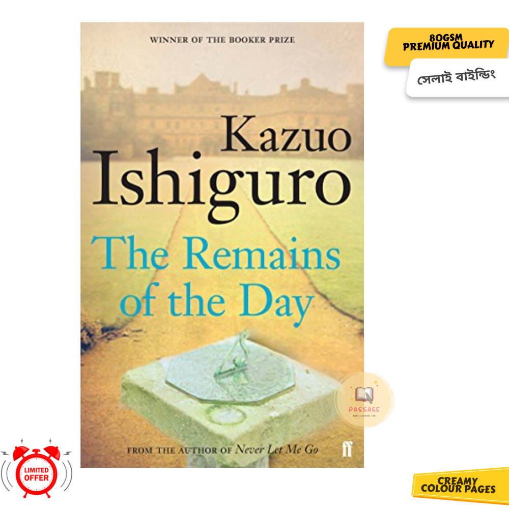 Picture of The Remains of the Day Novel by Kazuo Ishiguro - Premium Quality - Paperback