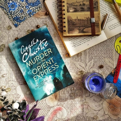 Picture of Murder_on the Orient Express by Agatha Christie - Yellow -Paperback