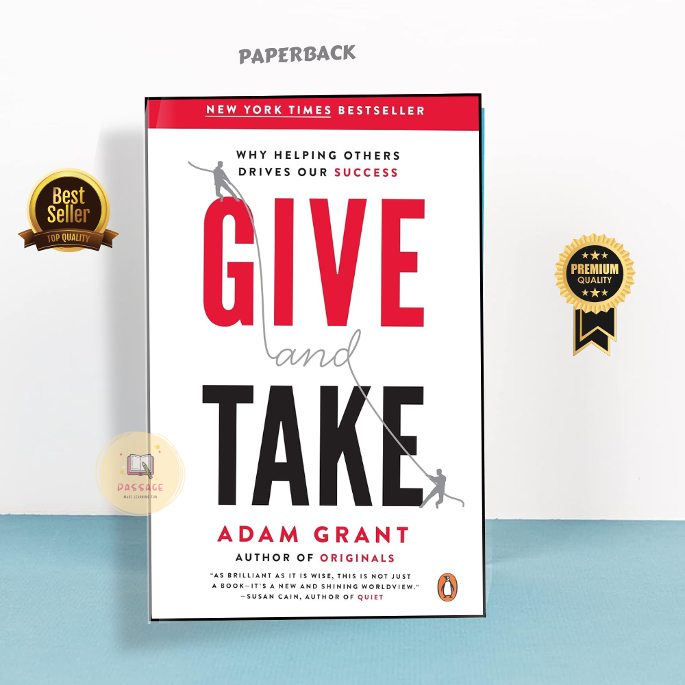 Picture of Give and Take: Why Helping Others Drives Our Success by Adam Grant - Premium - Paperback