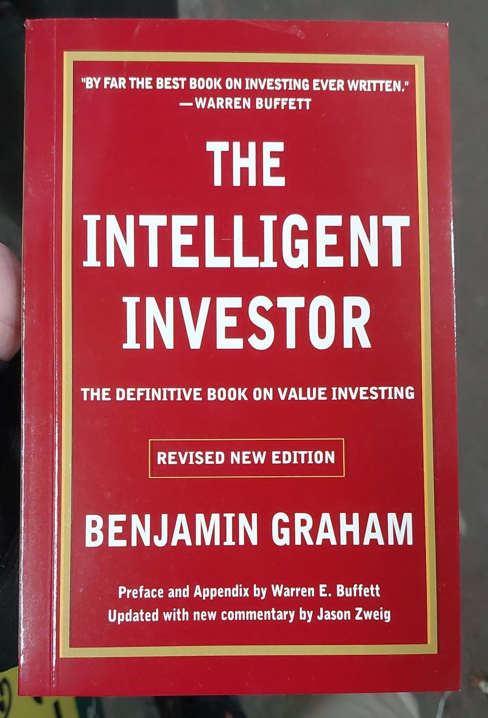 Picture of The Intelligent Investor, Rev. Ed: The Definitive Book on Value Investing Book by Benjamin Graham