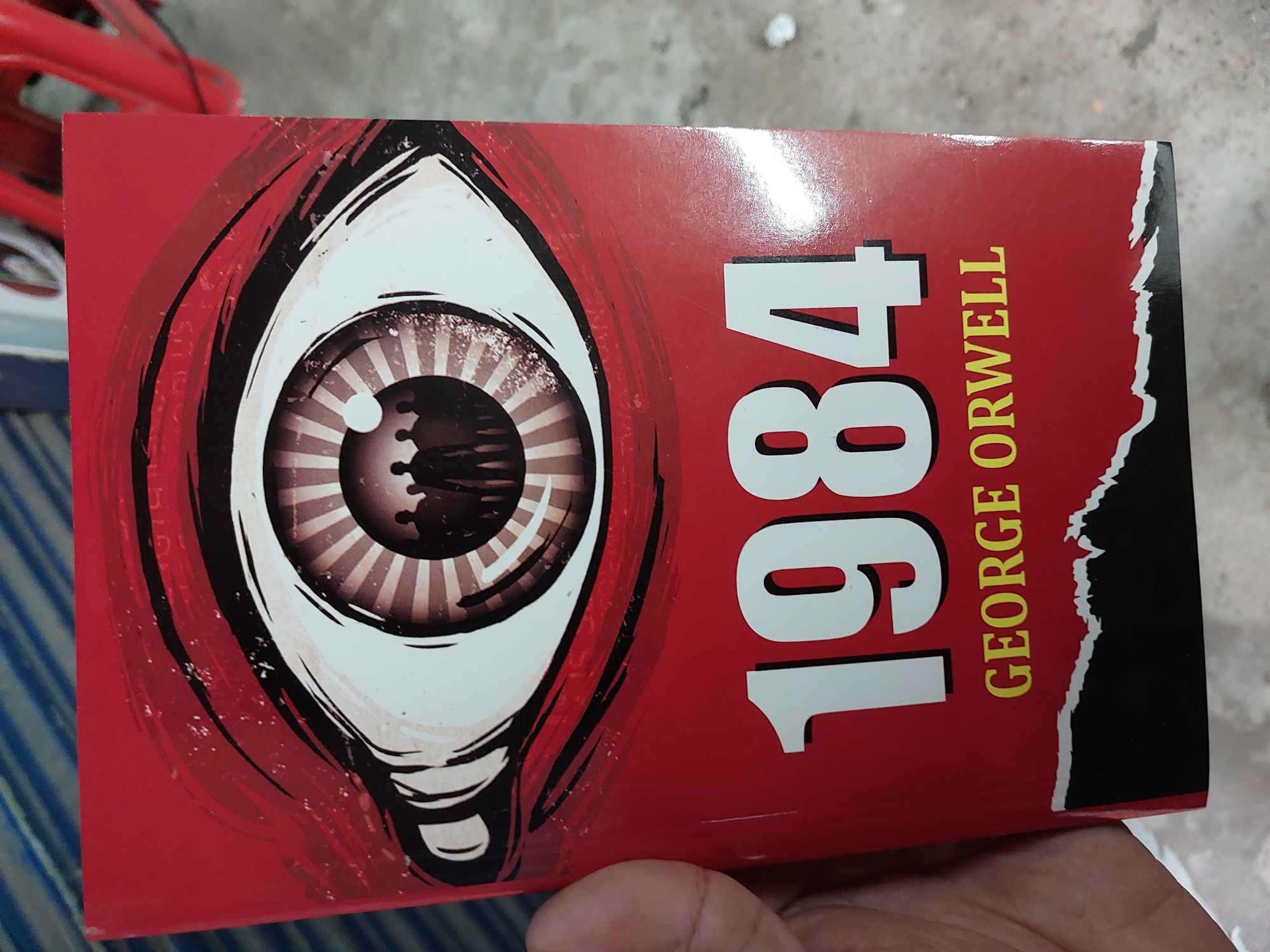 Picture of Nineteen Eighty-Four Novel by George Orwell | Yellow Pages | Paperback