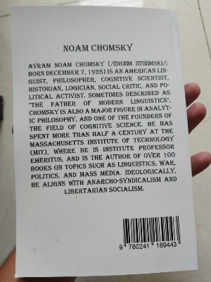 Picture of Who Rules the World? by Noam Chomsky (Premium Quality Paperback)