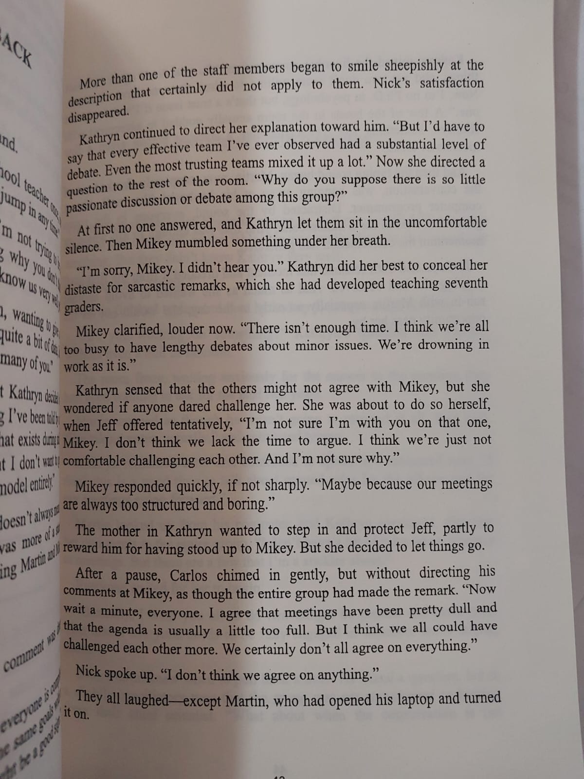 Picture of The Five Dysfunctions of a Team Book by Patrick Lencioni