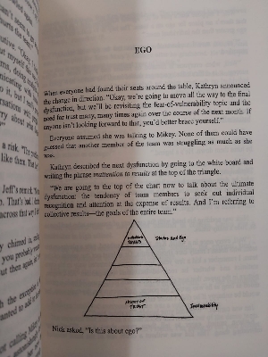 Picture of The Five Dysfunctions of a Team Book by Patrick Lencioni