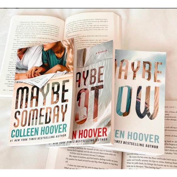 Picture of Colleen Hoover 3 Books Collection Set (Maybe Not,Maybe Now & Maybe Someday)