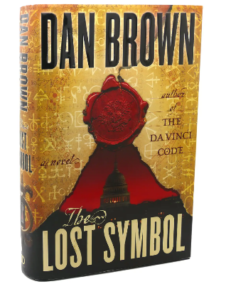 Picture of The Lost Symbol Novel by Dan Brown (Yellowish - Paperback)