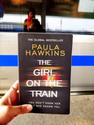 Picture of The Girl on the Train by Paula Hawkins (Yellowish | Paperback)