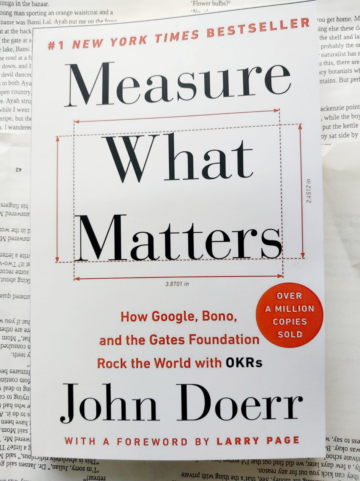 Picture of Measure What Matters: OKRs: The Simple Idea that Drives 10x Growth by John Doerr