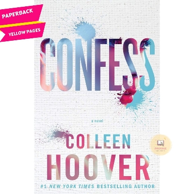 Picture of Confess by Colleen Hoover - Yellow - Paperback