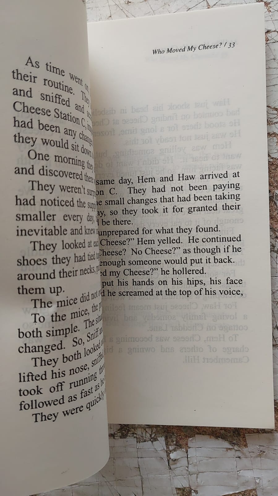 Picture of Who Moved My Cheese?: An A-Mazing Way to Deal with Change in Your Work and in Your Life