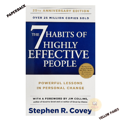 Picture of The 7 Habits of Highly Effective People by Stephen Covey (Yellow Pages  Paperback)