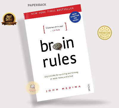 Picture of Brain Rules: 12 Principles for Surviving and Thriving at Work, Home, and School