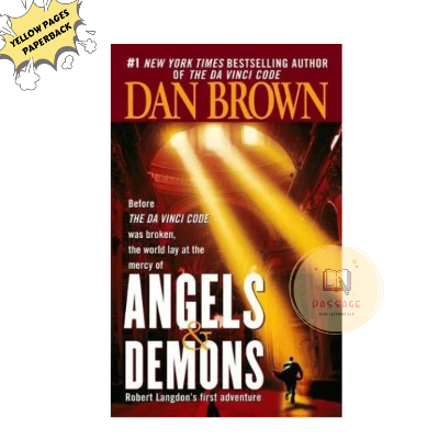 Picture of Angels & Demons by Dan Brown  (Yellowish - Paperback)