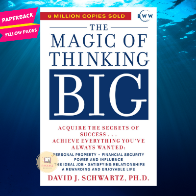 Picture of The Magic of Thinking Big by David J. Schwartz - Yellow - Paperback