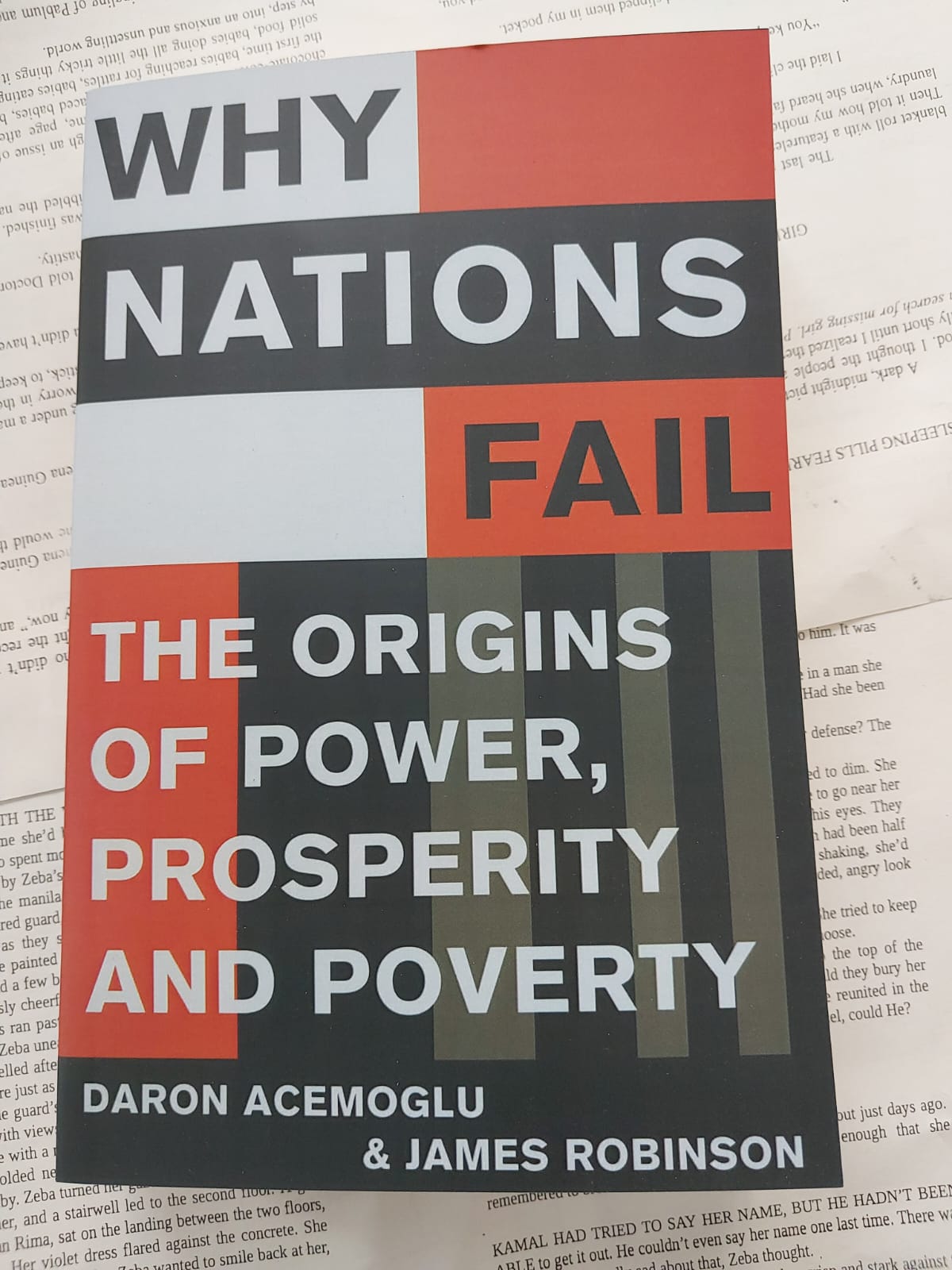 Picture of Why Nations Fail by Daron Acemoglu and James A. Robinson