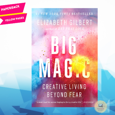 Picture of Big Magic: Creative Living Beyond Fear by Elizabeth Gilbert - Yellow - Paperback