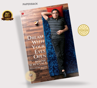 Picture of Dream With Your Eyes Open: An Entrepreneurial Journey by Ronnie Screwvala (Premium - Paperback)