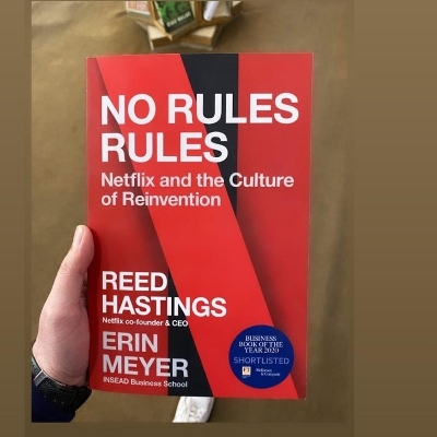 Picture of No Rules Rules: Netflix and the Culture of Reinvention by Reed Hastings