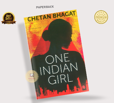Picture of One Indian girl Novel by Chetan Bhagat (Premium Print | Paperback)
