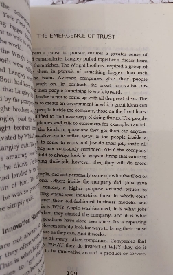 Picture of Start With Why by Simon Sinek (Yellowish Paperback)