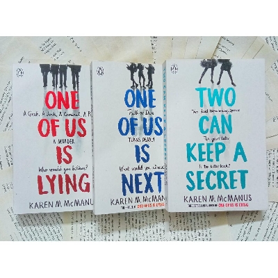 Picture of Karen M. Mcmanus 3 Books Set (One Of Us Is Lying/ One Of Us Is Next/ Two Can Keep A Secret)