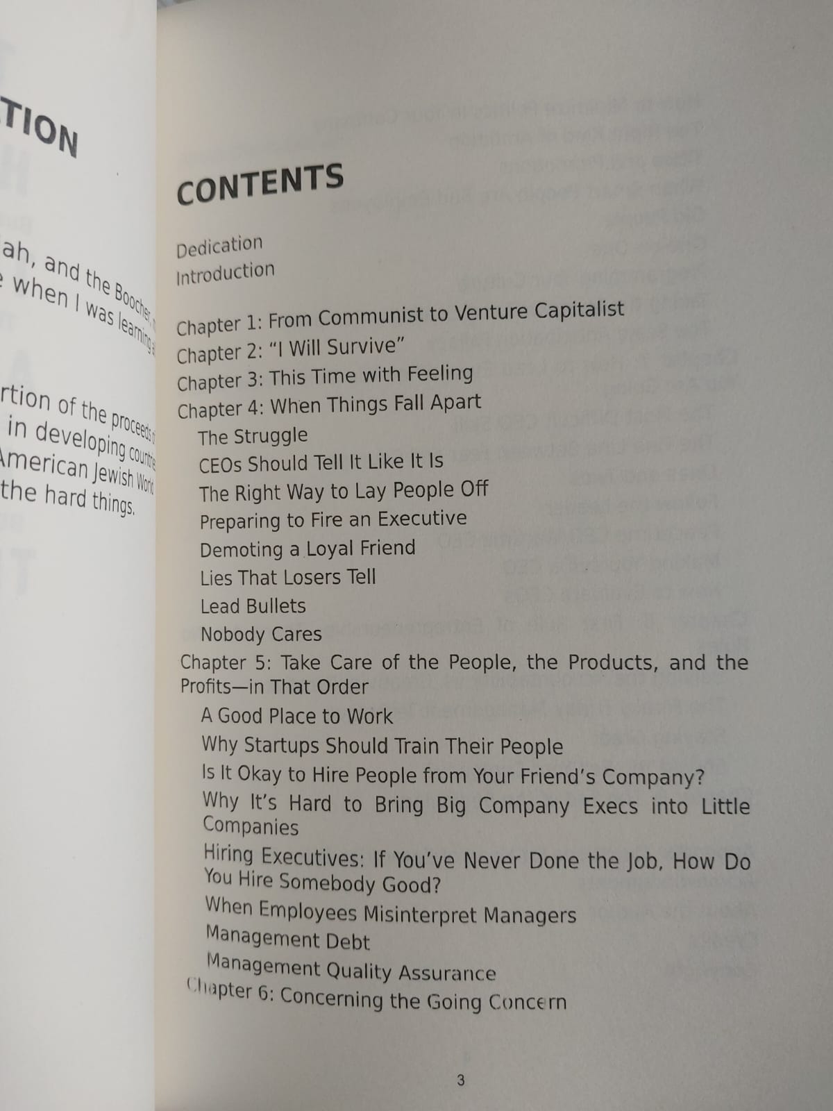 Picture of The Hard Thing About Hard Things: Building a Business When There Are No Easy Answers - Paperback