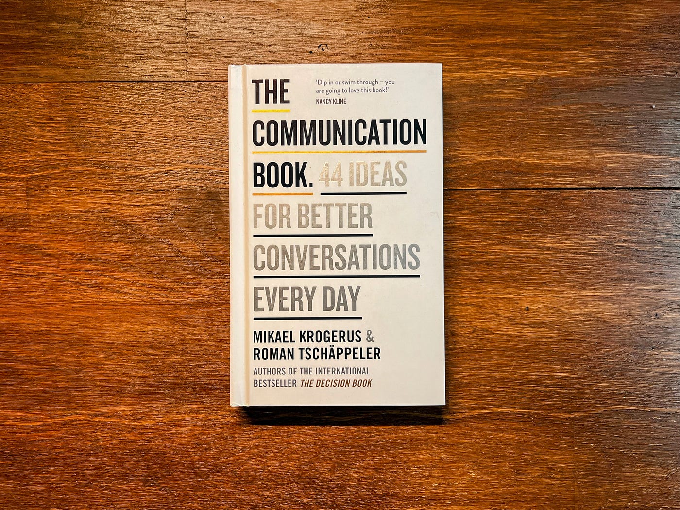 Picture of The Communication Book: 44 Ideas for Better Conversations Every Day by Mikael Krogerus (Premium Quality Paperback)