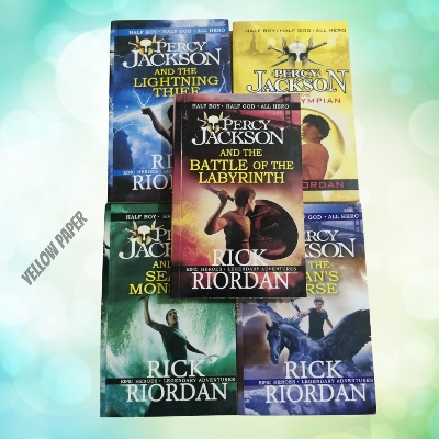 Picture of Percy Jackson and the Olympians 5 Book Series Set
