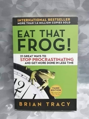 Picture of Eat That Frog!: 21 Great Ways to Stop Procrastinating and Get More Done in Less Time by Brian Tracy